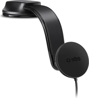 Obrázek produktu pro SBS TESUPPMAG15W21, Auto, Zapalovač na doutníky, Bezdrátové nabíjení, Černá