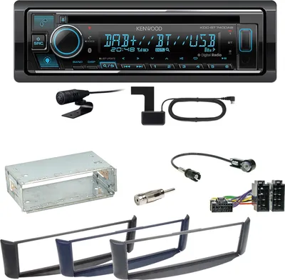 Produktbild von Kenwood KDC-BT740DAB Digitalradio Bluetooth Einbauset Smart ForTwo 450