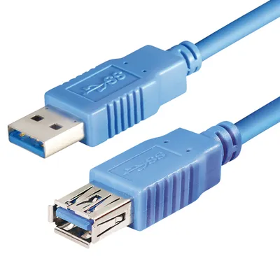 Produktbild von Transmedia Verlängerung; USB Typ A Stecker - USB Typ A Kupplung, 1,0 m, USB 3.0, C 138-1 K