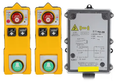 Industrielle Kran-Fernbedienung, Funkfernsteuerung, 100 m, 220 V AC
