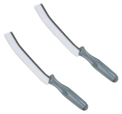 Fugenbürsten-Set 2er-Pack, 27 cm, Kunststoff, Schwarz