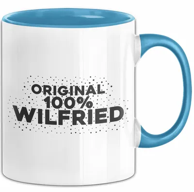 Produktbild von Wilfried Tasse Original 100% Wilfried Geschenk (Blau)
