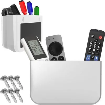 Image de Lot de 2 aimants pour tableau et réfrigérateur (blancs)