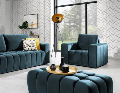 Obrázek produktu pro Designový taburet ILANIS - modrý