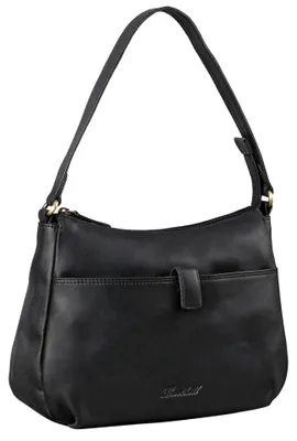 Produktbild von Benthill Handtasche Damen Leder - Damentasche aus Rindsleder - Echt Leder Schultertasche mit Reißverschluss - Vintage Umhängetasche