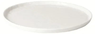 Productafbeelding van Pomax Porcelino, witte dessertborden van porselein, diameter 22 cm