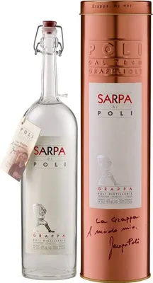 Produktbild von Grappa Poli Sarpa Blanca Grappa Italien  70.00 cl 40.0 %