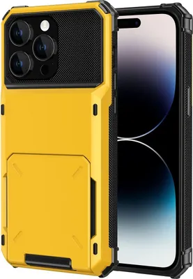 Produktbild von König Design Hülle kompatibel mit Apple iPhone 15 Pro Kunststoff Soft Handyhülle - Handy Case Gelb