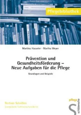 Obrázok produktu pre Hasseler, M: Prävention und Gesundheitsförderung