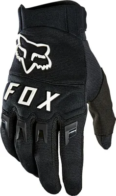 Image de FOX Dirtpaw Gants Motocross (Noir/Blanc,M)