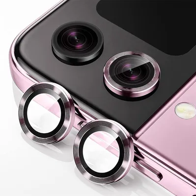 Obrázok produktu pre Ochranné sklo na fotoaparát pre Samsung Galaxy Z Flip5 5G, tvrdené sklo H9, fialové