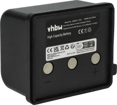 Produktbild von vhbw Akku Ersatz für Itowa BT7223, BT7223MH für Fernbedienung Remote Control (2000 mAh, 7,2 V, NiMH)