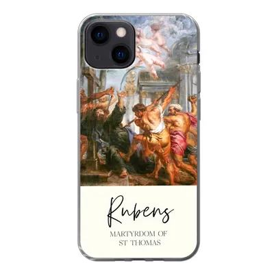 Produktbild von MuchoWow® Handyhülle Schutzhülle Hülle für iPhone 13 mini Barock - Kunst - Rubens Silikon Softcase Handy Hülle - Softcase