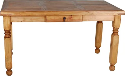 Produktbild von MiaMöbel Esstisch Mexico Möbel 110x75 cm Landhausstil Massivholz Pinie Honig
