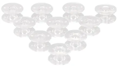 Produktbild von Set mit 10 Nähmaschinen-Spulen aus Acrylnitril-Styrol-Kunststoff