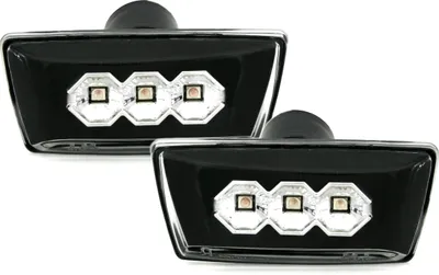 Produktbild von LED SEITENBLINKER SET für OPEL ASTRA H CORSA D INSIGNIA Blinker in SCHWARZ