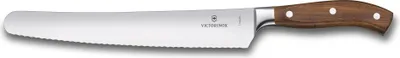 Produktbild von VICTORINOX Grand Maître Brot- und Konditormesser 26 cm Wellenschliff Holzgriff