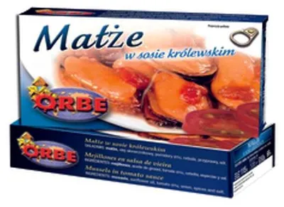 Produktbild von Orbe Muscheln in Königssauce 115 g, Abtropfgewicht 69 g