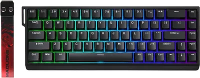 Produktbild von Magnetische 60% Gaming Tastatur mit Hall Effekt Switches, Rapid Trigger, 8K Polling Rate, RGB PBT Keycaps, Kabelgebunden,QWERTY HE Gaming Keyboard Pro