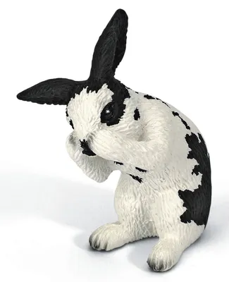 Produktbild von Schleich 13698 Kaninchen putzend