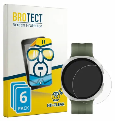 Produktbild von 6x Für Samsung Galaxy Watch 9 (40 mm) Schutzfolie BROTECT Displayschutz Display Schutz Folie Klar Transparent