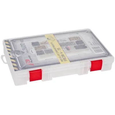 Produktbild von Plano 3600 Pro, Kasten für Kleinteile, Polypropylen (PP), Transparent, 275 mm, 180 mm, 45 mm