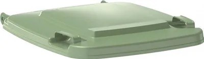 Zdjęcie produktu dla Pokrywa SULO PE zielona do dużego pojemnika na odpady 240l - 2009977 GREEN