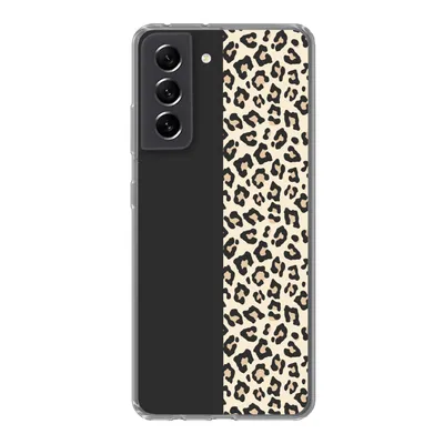 Produktbild von MuchoWow® Handyhülle Schutzhülle Hülle für Samsung Galaxy S21 FE Tiere - Muster - Panther Silikon Softcase Handy Hülle - Mobiltelefonhülle