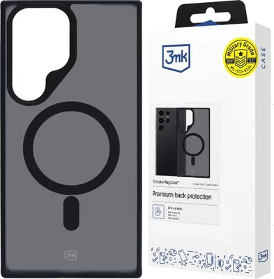 Image de Étui fumé Magcase 3MK pour Samsung Galaxy S24 Ultra en noir