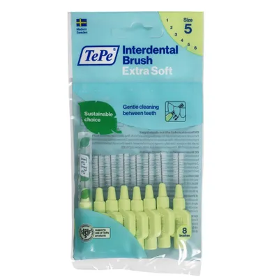 A package of TePe Interdental Brushes.