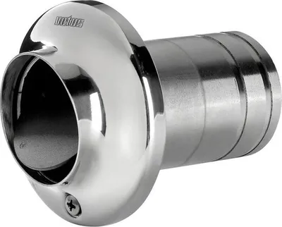 Immagine prodotto di Diffusore a specchio per aria di ritorno VETUS in acciaio inox Ø 127 mm con valvola di non ritorno