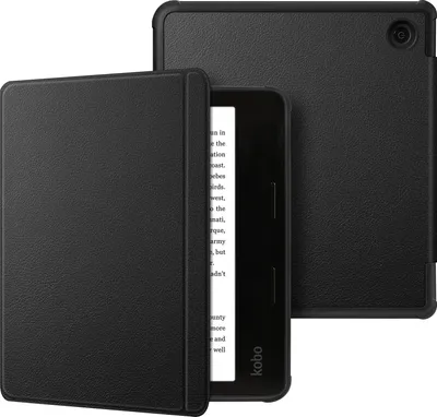 Immagine prodotto di Fintie Cover compatibile per Tolino Epos 3 (2022) 8"/ Kobo Sage eReader - Custodia protettiva super leggera e morbida in TPU Funzione sleep/wake automatica, nero