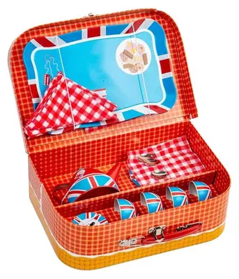 Image de Bigjigs Toys London Tin Tea Set