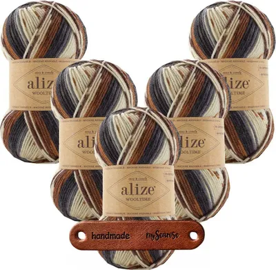 Produktbild von 5 x ALIZE WOOLTIME 11024 MIT LABEL
