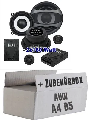 Produktbild von Audi A4 B5 - Crunch GTi5.2C - 13cm Lautsprecher Einbauset