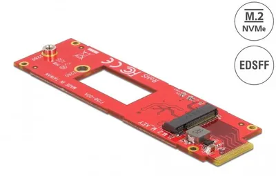 Immagine prodotto di Delock - Speicher-Controller - M.2 - 1 Sender/Kanal - M.2 NVMe Card - EDSFF E1.S (63797)