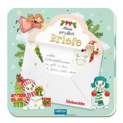 Zdjęcie produktu dla Trötsch Meine ersten Briefe Weihnachten Briefpapierbuch Wunschzettelbuch