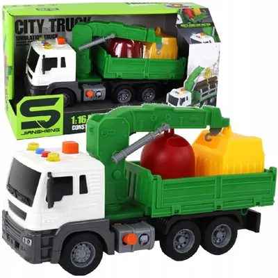 Produktbild von QULKI City Service Müllwagen mit Licht und Sound
