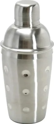 Produktbild von Cocktail shaker 3tlg. - Edelstahl mit Sieb - 500 ml.