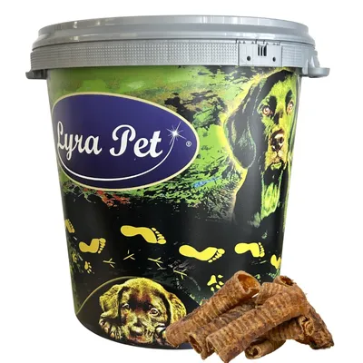 Produktbild von 5 kg Lyra Pet® Rinderstrossen mittel in 30 L Tonne
