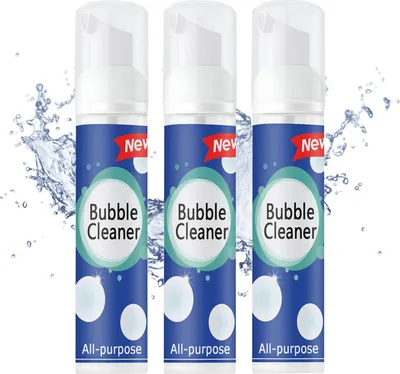 Produktbild von 3x 100ml Schäumender schwerölfleckenreiniger, Reinigungsspray, Allzweckreiniger, Fleckenentferner, Küchenfettreiniger Spray