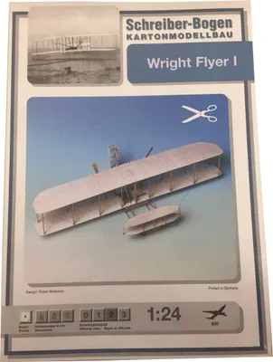 Image de Planche de Schreiber Modélisme carton Wright Flyer I