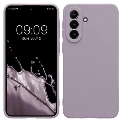 Produktbild von kwmobile Handyhülle für Samsung Galaxy A37 5G Hülle - weiches Handy Silikon Case - Schutzhülle Cover - Lavendel