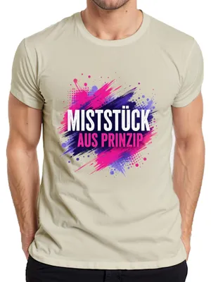 Immagine prodotto di Maglietta da uomo o da donna, con scritta ironica e divertente, ideale come regalo. Taglia XXL. Motivo: natura