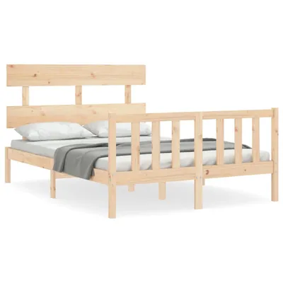 Produktbild von Massivholzbett ohne Matratze 140x200 cm Kiefernholz