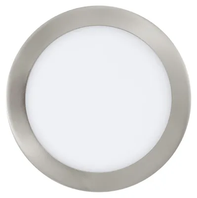 Produktbild von EGLO Fueva 1, Einbaustrahler, 16,5 W, 3000 K, 1600 lm, Nickel, Weiß