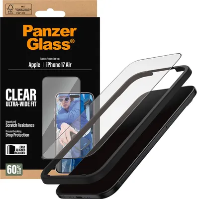Obrázek produktu pro PanzerGlass ® Screen Protector pro iPhone Air | Ultra-Wide Fit w. EasyAligner
