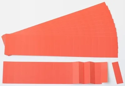 Produktbild von Ultradex Einsteckkarte 849205 60x12mm rt 220 St./Pack.