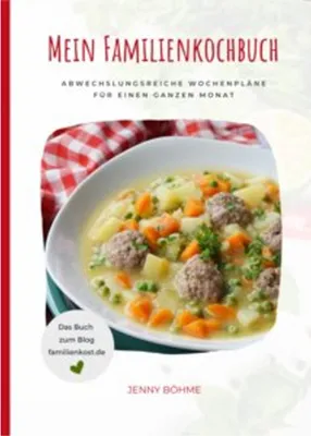 Immagine prodotto di Mein Familienkochbuch, abwechslungsreiche Wochenpläne für einen Monat