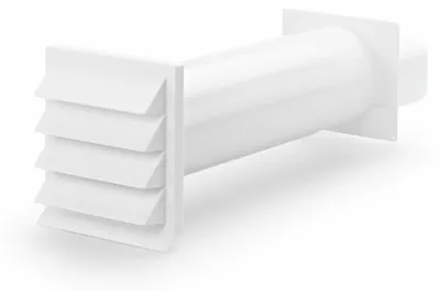 Zdjęcie produktu dla Naber COMPAIR System Ø 125 K-Klima-R flow 125 Żaluzja ścienna biała